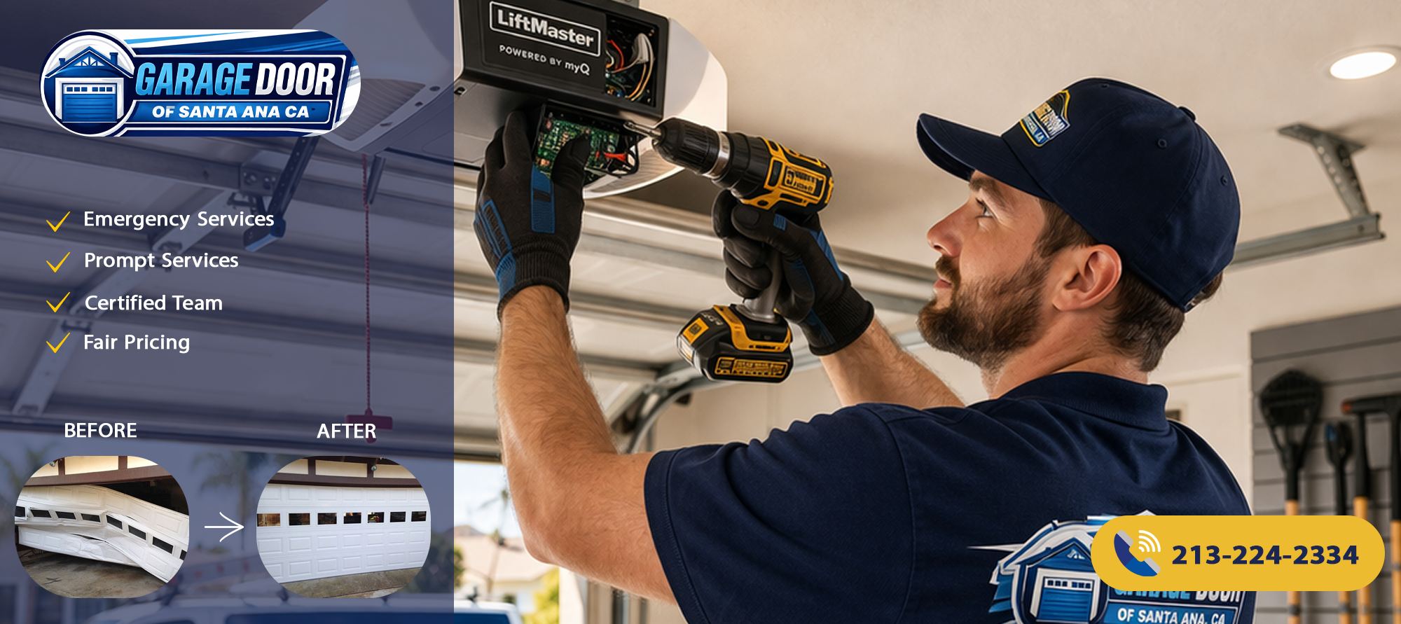 Garage Door of Santa Ana CA